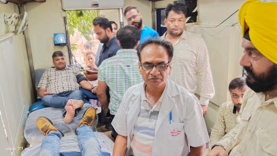 Health and Blood Donation Camp